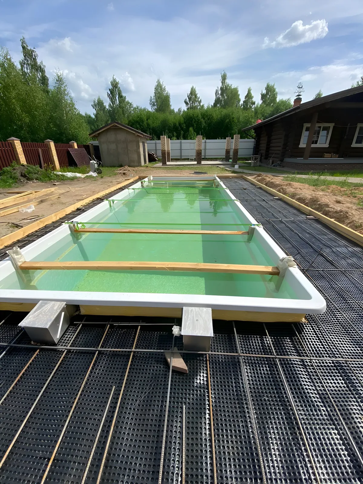 Laguna 9 — вечернее освещение в Долгопрудном