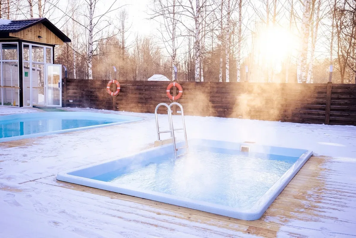 Композитный бассейн Laguna 4 — установка в Долгопрудном