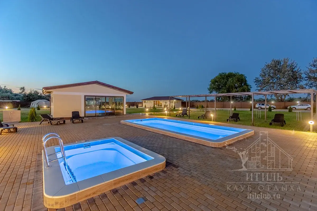 Композитная купель Laguna 3 — установка в Долгопрудном